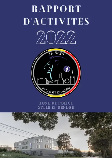 Couverture rapport d'activités 2022